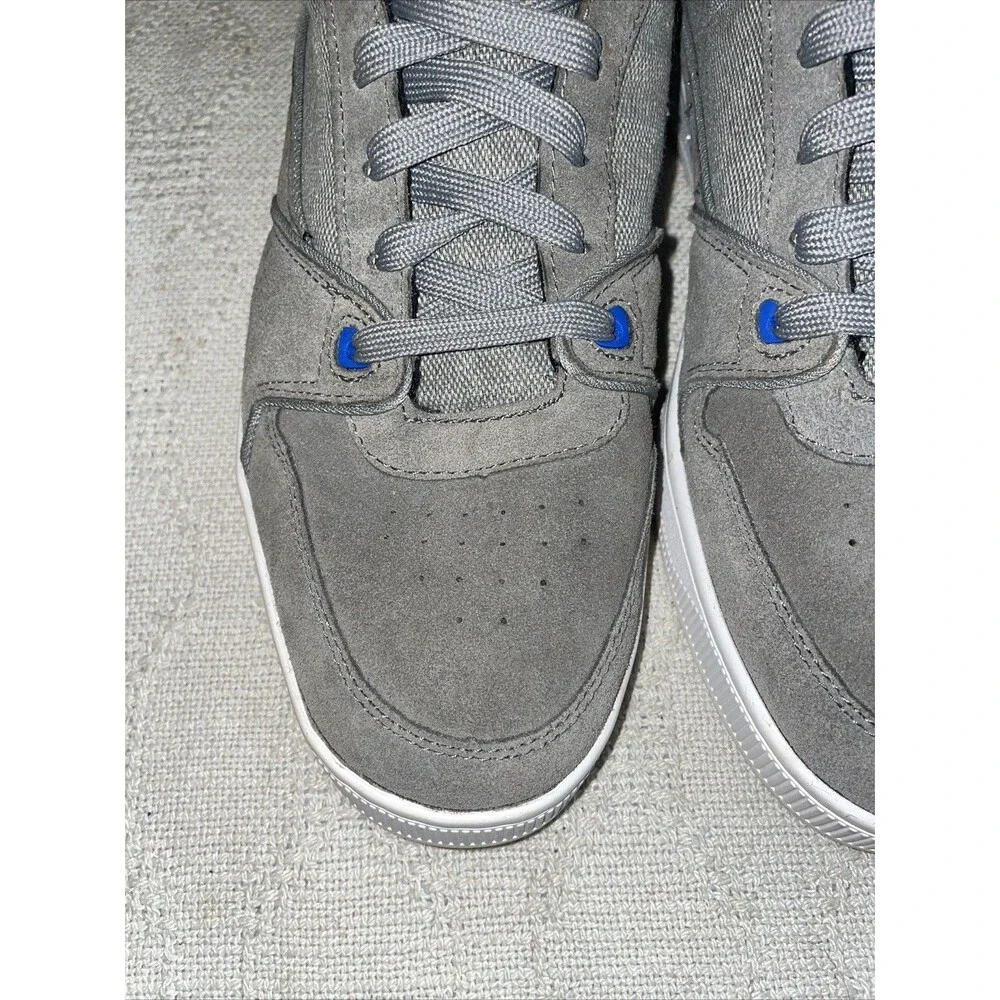 Maui & Sons Men’s Ankle Top Sneakers Size 11 M Gray Leather Outdoors Athleisure